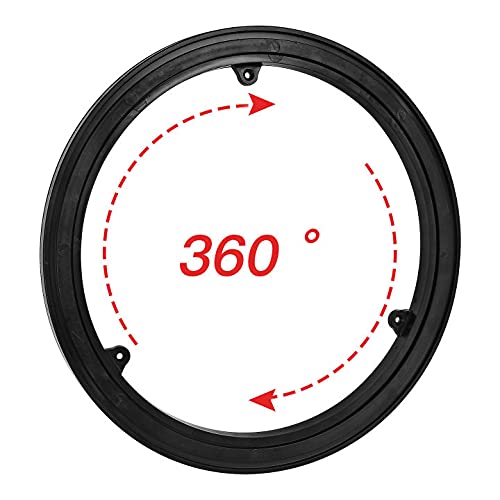 Ziqi 2 Pack 12 Inch Lazy Susan Hardware, Lazy Susan Bearing Turntable Bearing, Lazy Susan Turntable Base For Countertop, Kitchen, Rotating Display Stand #TOP3