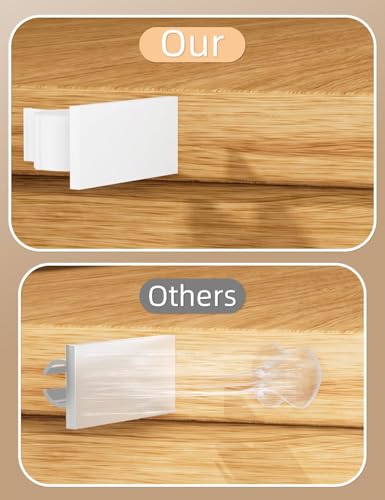 Clips de cable autoadhesivos para eliminar el desorden de cables de escritorio 7