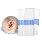 Elfzone Waterproof Ear Covers for Shower - 60PCS Moisture Gel - Disposable Baby Ear Stickers for Swimming, None Glue Ear Protection Sticker for Toddler Newborn Kids