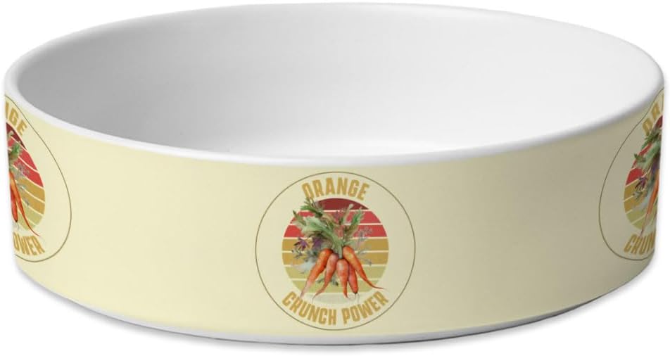 Orange Crunch Power Pet Bowl - Pet Items - Carrot Lovers Gifts