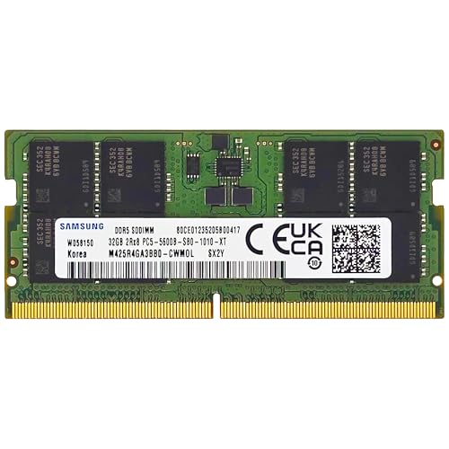 Amazon.co.jp: Samsung 32GB DDR5 5600MHz PC5-44800 CL46 SODIMM 2Rx8