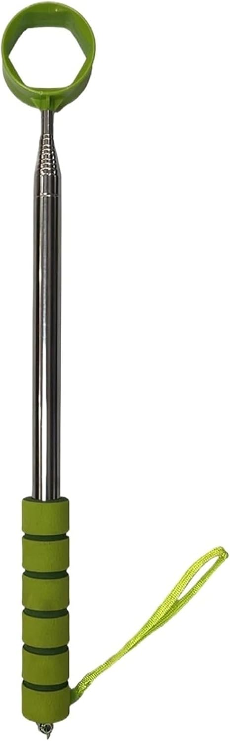 8.86 FT Telescopic Golf Ball Retriever with Non Slip Handle and Claw Grabber