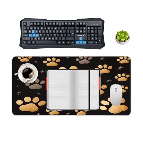 Mousepad protector de escritorio grande de goma 30x60 cm miniatura 4