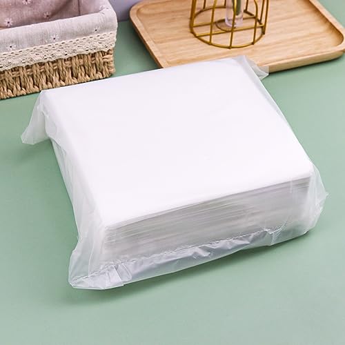 Image of Cleanroom Wipes Lint Free,9 inch X 9 inch 300 PCS Nonwoven Cleanroom Wipes,55% cellulose+45% polyester,Good Adsorption Suitable for Labs,Electronic Equipment,Cleanroom,0609
