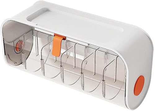 Caja de almacenamiento de ropa interior montada en la pared cajón de dormitorio ropa interior calcetines brasier acabado artefacto de almacenamiento