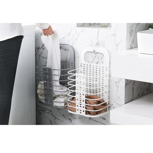 Panier à linge Cabilock pliable pour optimiser l'espace de la buanderie