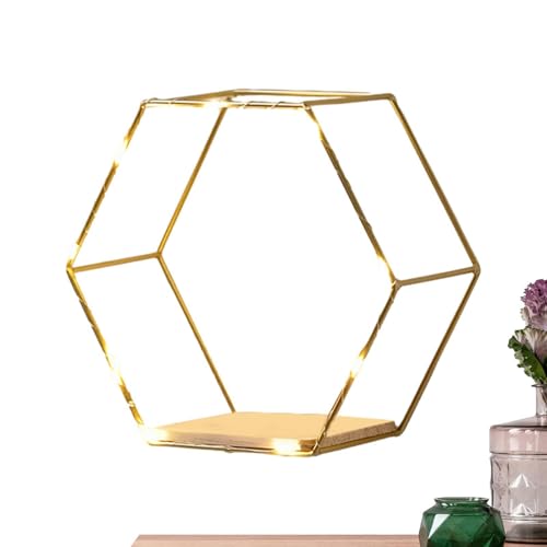 Étagère murale géométrique pour une décoration de chambre cocooning