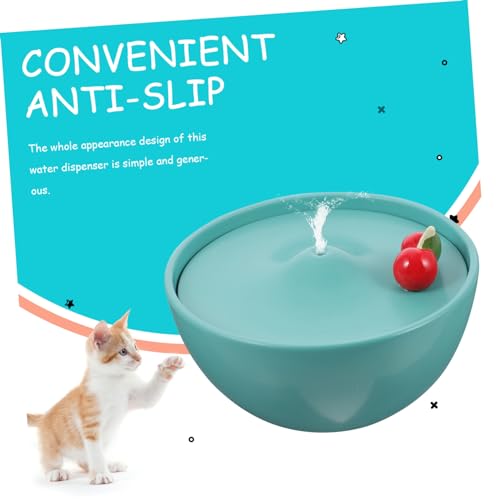 Fuente de agua para gatos de cerámica KESYOO USB miniatura 6