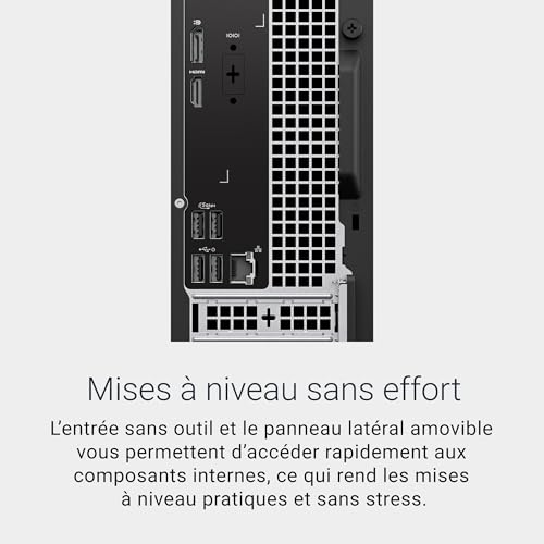 Dell Slim Desktop ECS1250 - Intel Core Ultra 5-225 Processor, Intel UHD Graphics, 16GB Memory, 512GB SSD, 3.0 SD Card Reader, Dell Wired Keyboard and Mouse, Windows 11 Home, Onsite+Migrate Service - Image 6