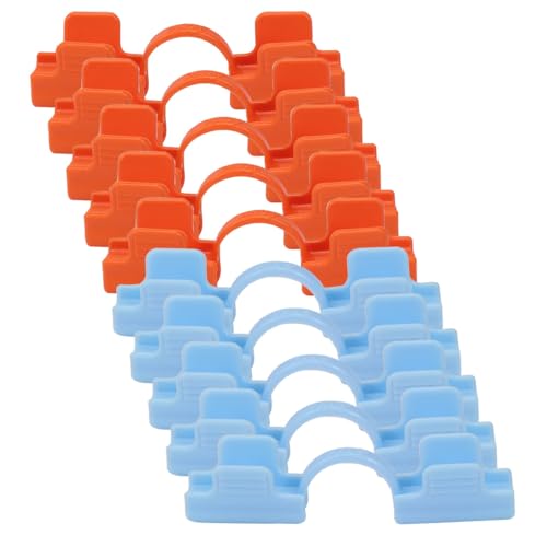 GETAJGHSD 10個 温室固定クランプ 小型ビニールハウス用耐寒サンシェードネット フィルムフレームクリップ 野菜果物カバー固定具