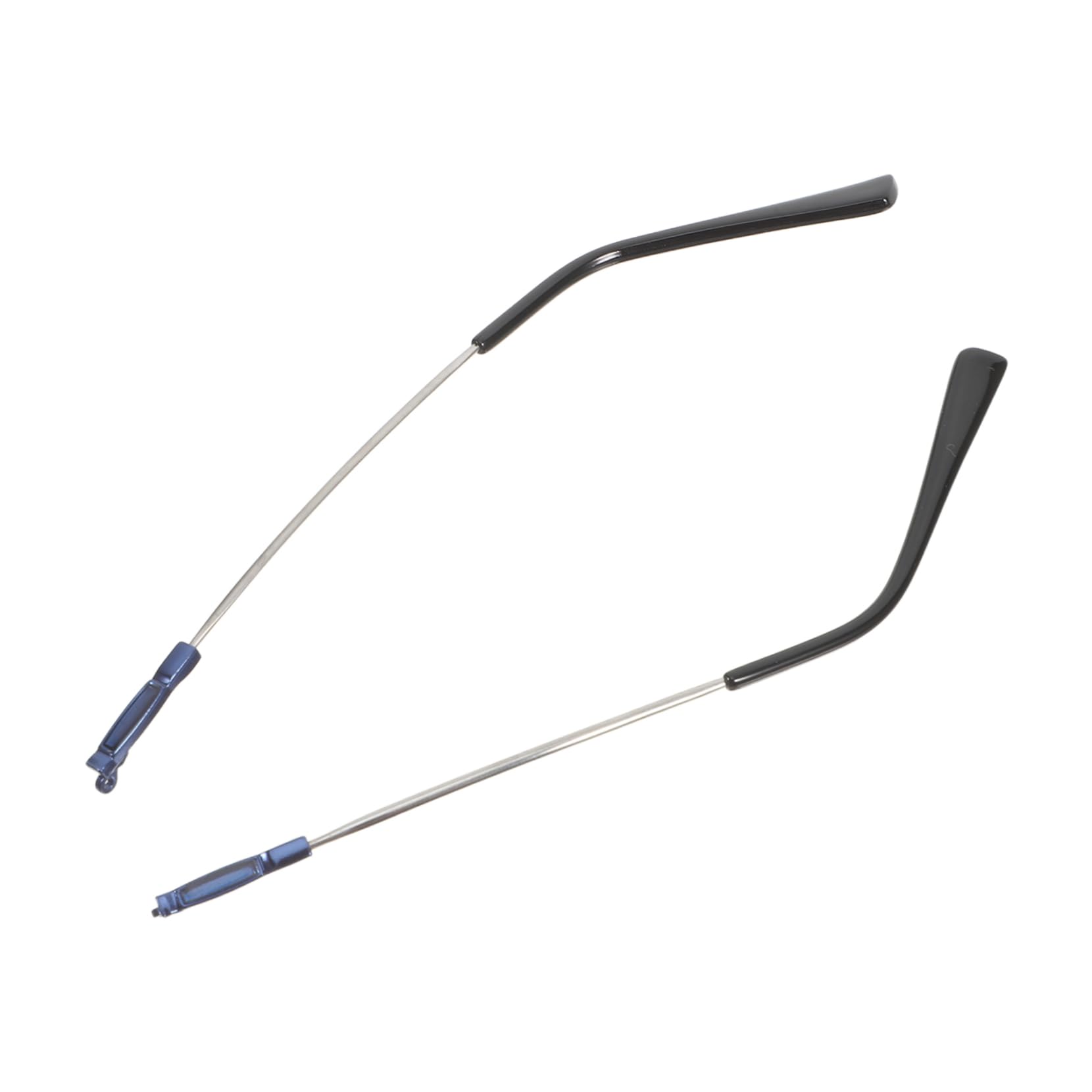 FRCOLOR 1 Pair Universal Metal Glasses Replacement Temple Arm for ES Frame Comfortable Fit Antislip Mechanism Stylish Finish Replacement Arms for Eyeglasses Sunglasses
