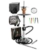 ELOX Eco 580 Twist compleet hookah set met E-Heater kolenblokjes wegwerpmondstukken kolentang schoorsteenopzetstuk en…