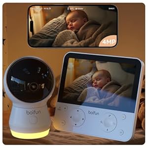 Boifun BABY 4TM 5.5' Babyphone mit Kamera