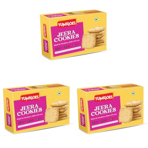 Image of Yumigoes Jeera Cookies 400G (Pack of 3)