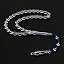White-Blue Color Acrylic Beads