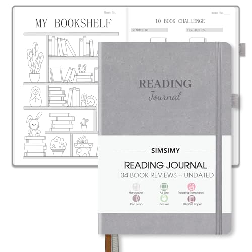 Journal de lecture cadeau idéal pour passionné de livres et d'écriture