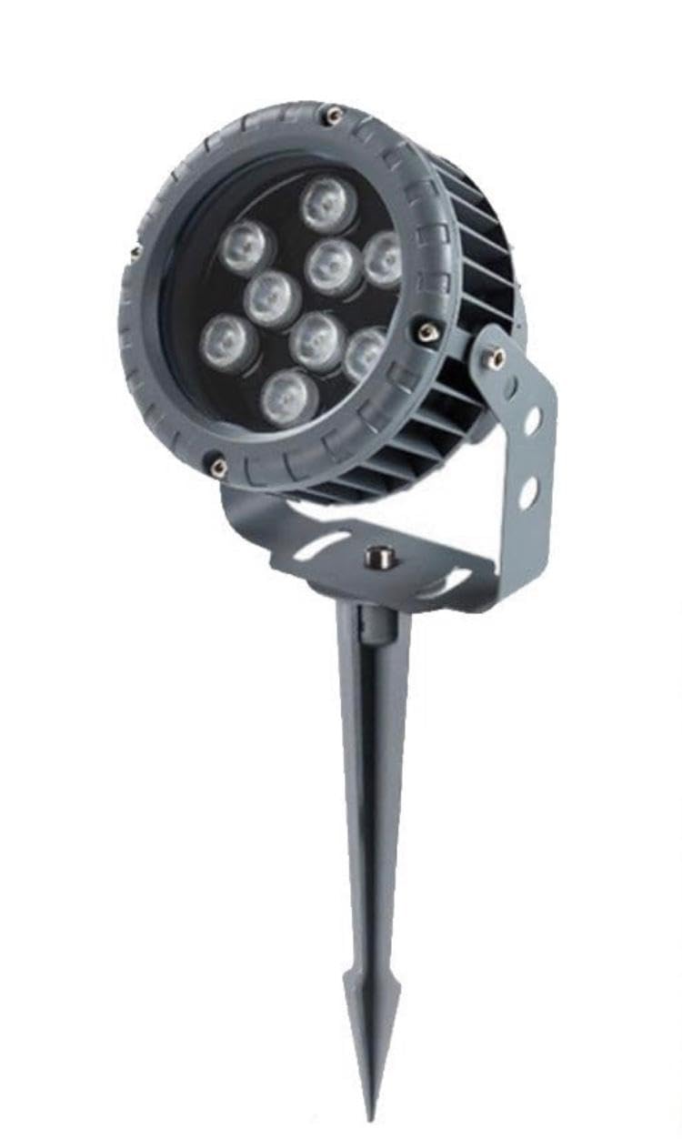 Ahuja International Outdoor Tree High Light LED Floor Light Spotlight with Waterproof for Outdoors IP65, Round Garden Spotlights, Adjustable Angle, 85-265V, LED Floor Spotlight-image-43
