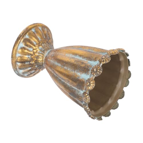 Holibanna Jarrón De Grande Vintage Cubo Floral De Jarrón para Arreglos De Escritorio para Decoración Hogar Jardin