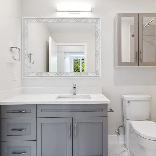 WAPANE 360" x 3.1" Peel Stick Foam Molding Trim Self Adhesive, Crown Molding Wallpaper Border Flexible, 3D Wall Edging Lines Foam Baseboard, Wall Trim for Home, White, 4PC