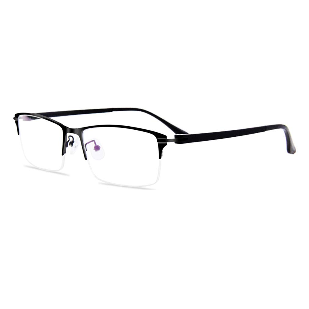 Progressive multifokale Lesebrille für Herren, photochrome Brille zum Gehen und Fahren, Lesegeräte für Geschäftskunden, Lesegeräte mit halbumrandeten Metallrahmen und hochwertigen Federscharnieren