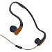 Effie Bone Conduction Headphones with Microphone Stereo Open-Ear Sport Headphone with Noise Reduction Microphone (Orange)