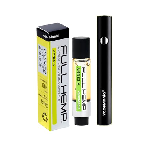 VapeMania FULL HEMP CBD CBN CBG Vape �J�[�g���b�W 85% 1.0ml + �f�o�C�X�Z�b�g | 850mg Over + airis VERTEX SET �t�� �w���v �t���w���v �j�R�`���Ȃ� �^�[���Ȃ� (�K���X�J�[