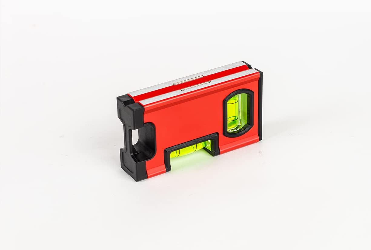 Kapro - 771M TWIN Magnetic Heavy Duty Toolbox Level - For Leveling and Measuring - Features V-Groove and Magnet Base - VPA Certified - 4 Inch