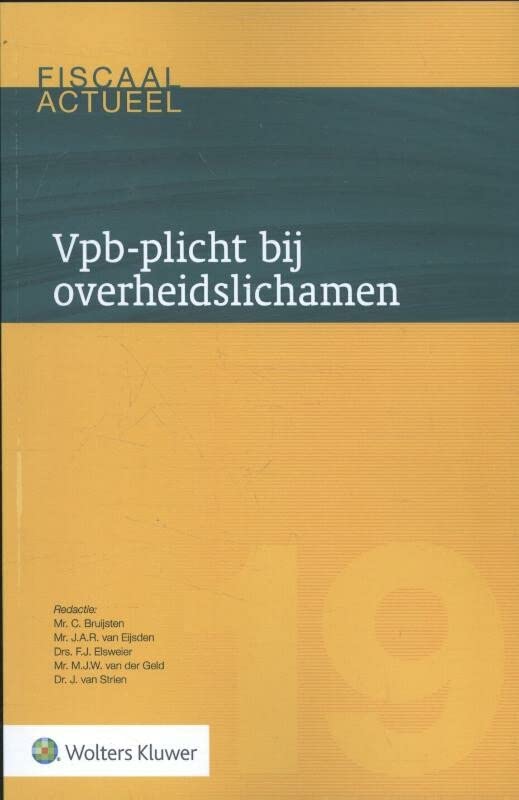Vpb-plicht bij overheidslichamen