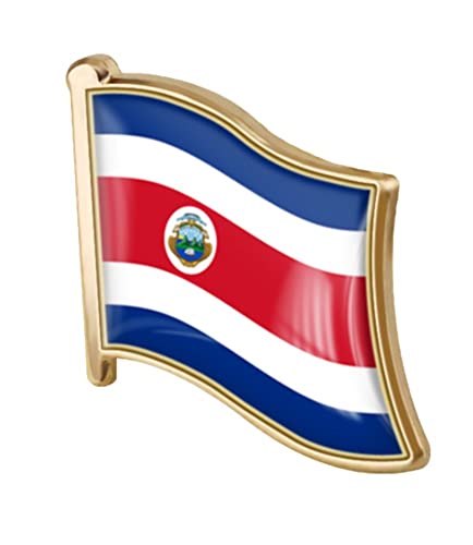 Image of vmcoatdu Country Flag Pin Badge International Travel Brooch Metal Alloy Souvenir Pin for Hat Clothes Backpack