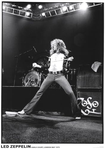 AllPosters Wall Poster Led Zeppelin - Robert Plant - Earls Court 1975, 23x33