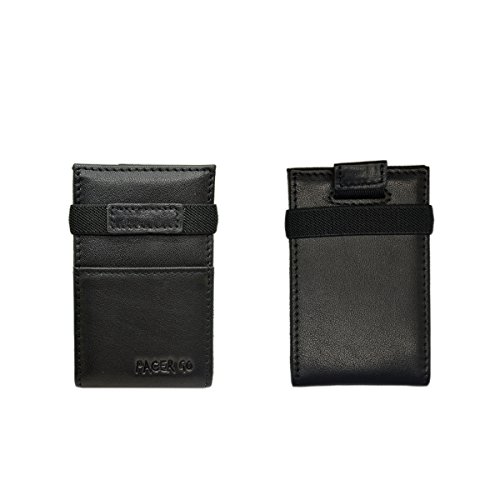 Minimalist Front Pocket Wallet Credit Card Holder Genuine Leather RFID Blocking2