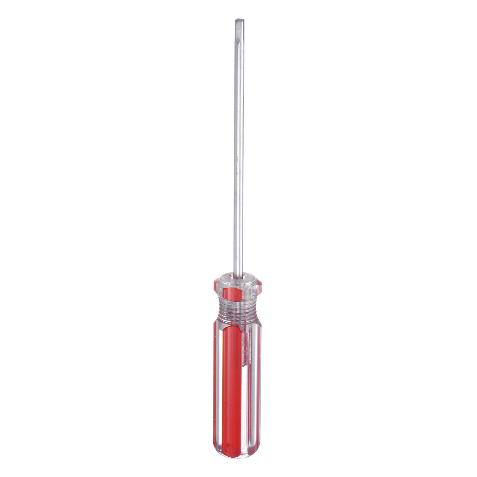 HARFINGTON Magnetic Square Screwdriver 75mm/3" Length SQ1 2.5mm Carbon Steel 4 Point Screw Driver with Non-slip Handle for Appliances Repair