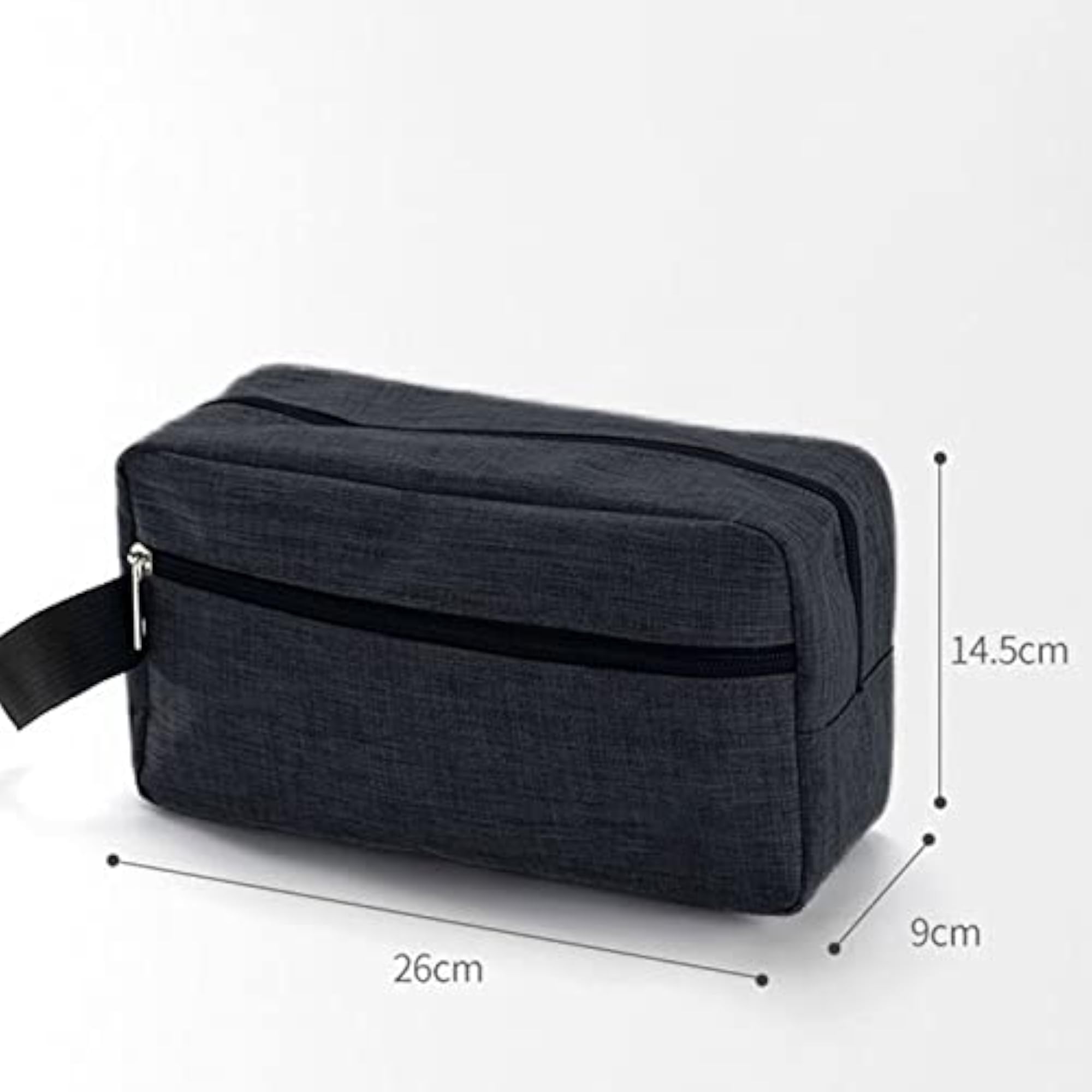Large Capacity Travel Cosmetic Storage Bag, Black