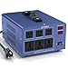5000W Voltage Converter Transformer Step Up/Down 110V/120V to 220V/240V, Auto Voltage Recognition, Heavy Duty Power Converter with 6 Outlets, LCD Display & Circuit Breaker for Home, International Use