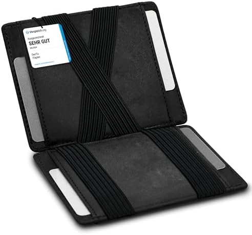 GenTo - Geldbörse mit/ohne Münzfach - TÜV geprüfter RFID NFC Schu...