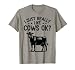 Funny Cow Animal Lover Men Women Farm Dairy Cattle Farming T-Shirt