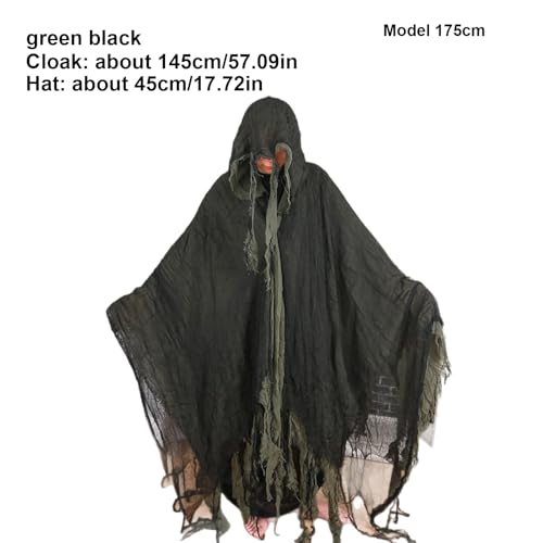 Cape à capuche pour défilé de carnaval et bal masqué - 4