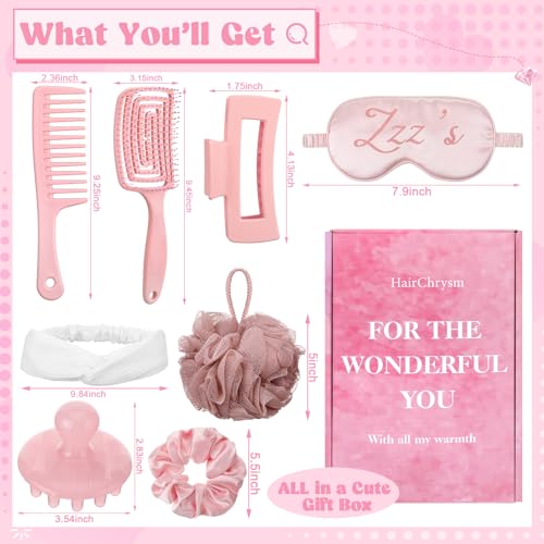 Coffret cadeau de beauté 8 en 1 soins capillaires et spa corps pour femme et maman