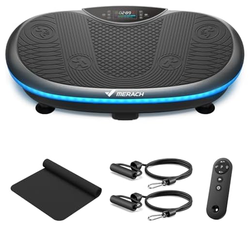 MERACH 4D Vibration Plate Exercise Machine