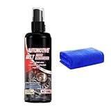 Silent TorqueMist Formula Advanced, Motorgleitwiederherstellung, FiftyMilliliter-Dampf mit Kühltechnologie, Polymerfilm-Schmierbeschichtung, Aerosol-Shield-Designmuster, Benutzer von Motorradwerkstätt