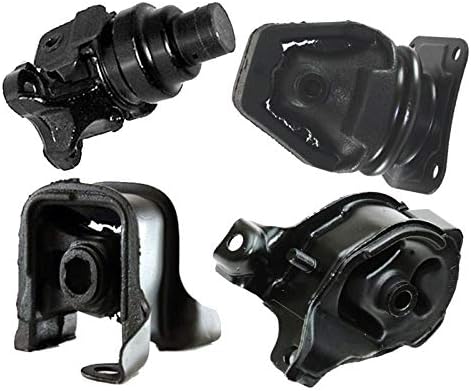 For 1994-1997 Honda Accord EX 2.2L w/MANUAL Motor & Trans Mount Set 4pcs : A6530, A6549, A6544, A6542 - K0971