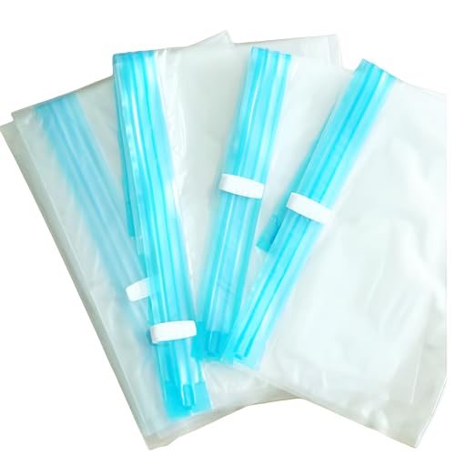 【REG8】圧縮袋 衣類袋 旅行 横32×縦39cm 10枚 15枚 20枚 セット 圧縮バック 収納袋 ベンチグッズ 手巻き ジッパー ポンプ不要 小物 破れにくい 引越し 出張 (10)
