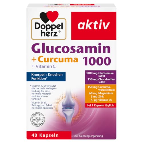 Doppelherz Glucosamin 1000 + Curcuma + Vitamin C