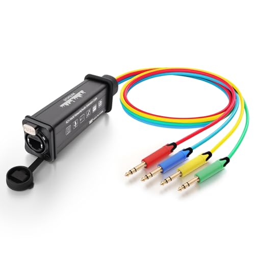 4-Channel TRS to RJ45 Audio Extender