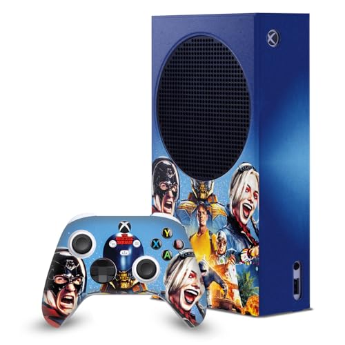 Skin Xbox Series S The Suicide Squad Group Character Poster Head Case Designs