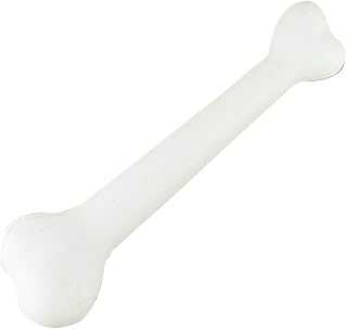 PRETYZOOM Halloween Props Simulative Human Skeleton Plastic Bones Model Dog Bones Toy False Bones (White) Party Favor