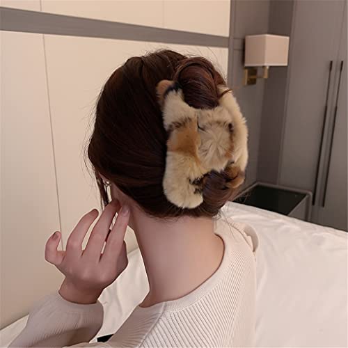 Ladies-Elegant-Color-Leopard-Print-Plush-Grab-Hair-Clips-Women-Soft-Crab-Clip-Hair-Accessories-Hair-Color-A-Size-One-Size-B-One-Size