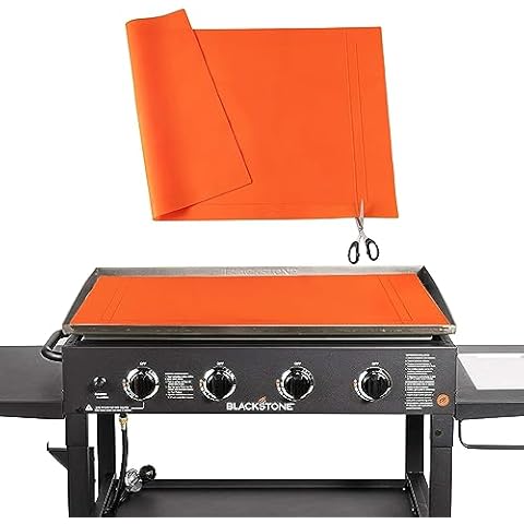 POPQEEN Cuttable Silicone Griddle Mat Cover