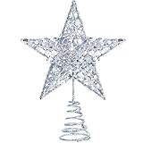Eine Größe passt am besten: Der Sternbaumaufsatz misst von oben nach unten etwa 15 cm und hat einen Durchmesser von 13 cm. Diese Größe passt am besten auf den 0,9 - 1,2 m großen Weihnachtsbaum fällt nicht so leicht ab, machen Sie Ihren Weihnachtsbaum mit Sicherheit von oben nach unten charmant