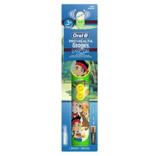 Oral-B Pro-Health Stages Jake And The Neverland Pirates Power Kid's Toothbrush, 1 Count